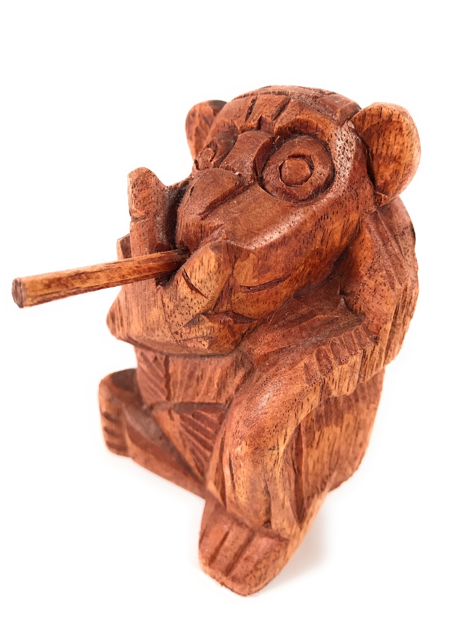 Monkey Carved 4.5" Smoking No Smoking Bad Monkey Business | #raw01 Monkey Carved 4.5" Smoking No Smoking Bad Monkey Business | #raw01
